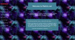 Desktop Screenshot of padrick.net